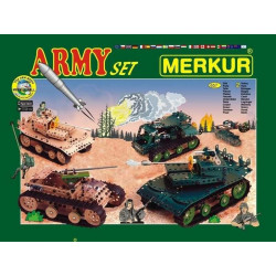 Merkur Army Set, 657 dílů, 40 modelů