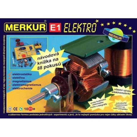 Merkur E1 elektřina, magnetizmus