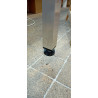 Hliníková noha s držákem a šroubovací koncovkou 35x35x1000